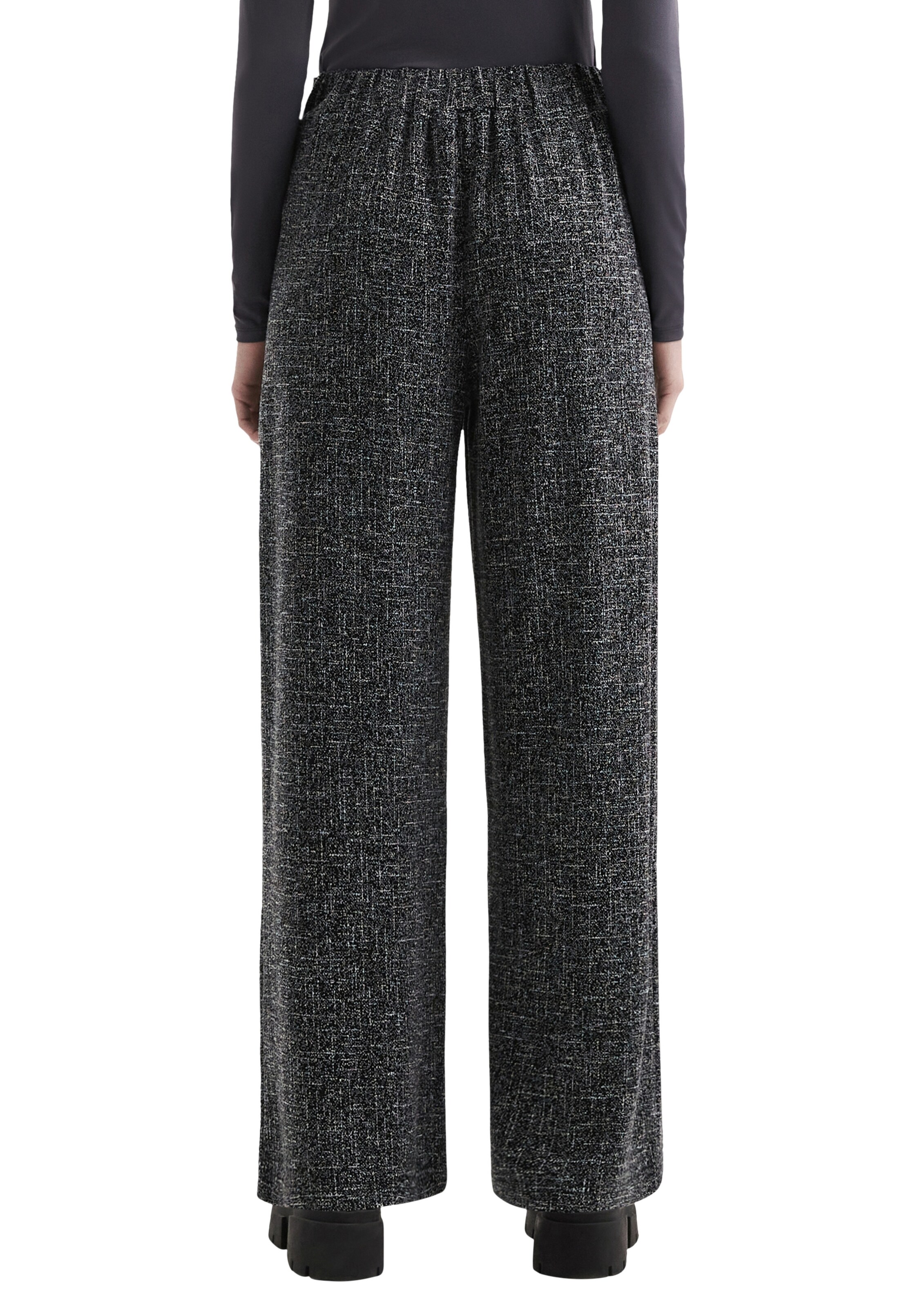 Regular Pantalon QS en noir