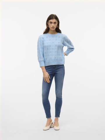 Pull-over 'VMNewleonor' VERO MODA en bleu