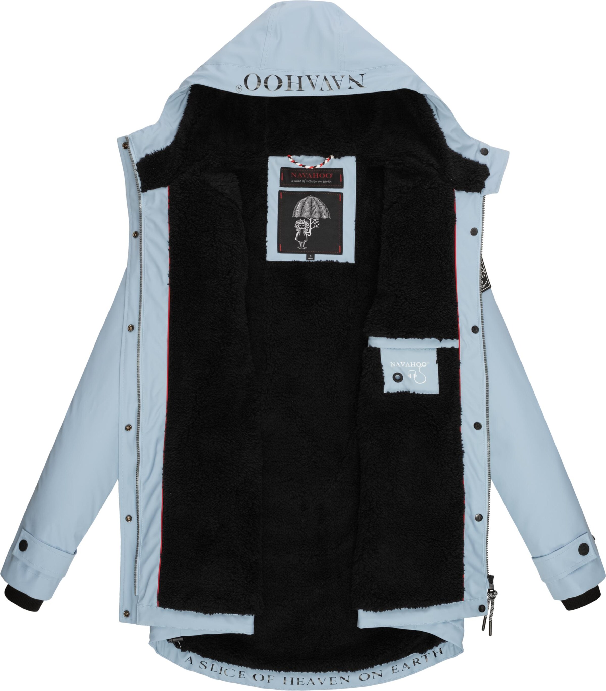 NAVAHOO Зимняя куртка 'Lindraa' в Синий