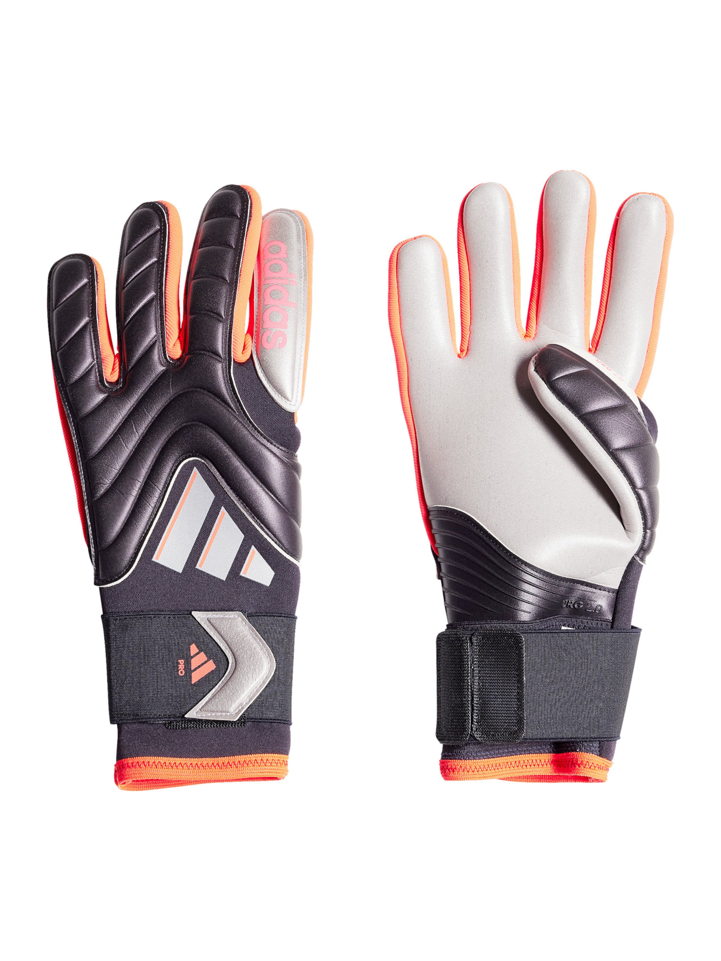 ADIDAS PERFORMANCE Sporthandschuhe in Schwarz: Vorderseite