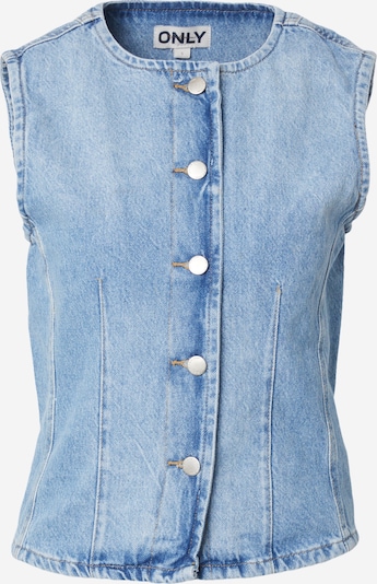 ONLY Weste 'ONLAya' in XS in blue denim, Produktansicht