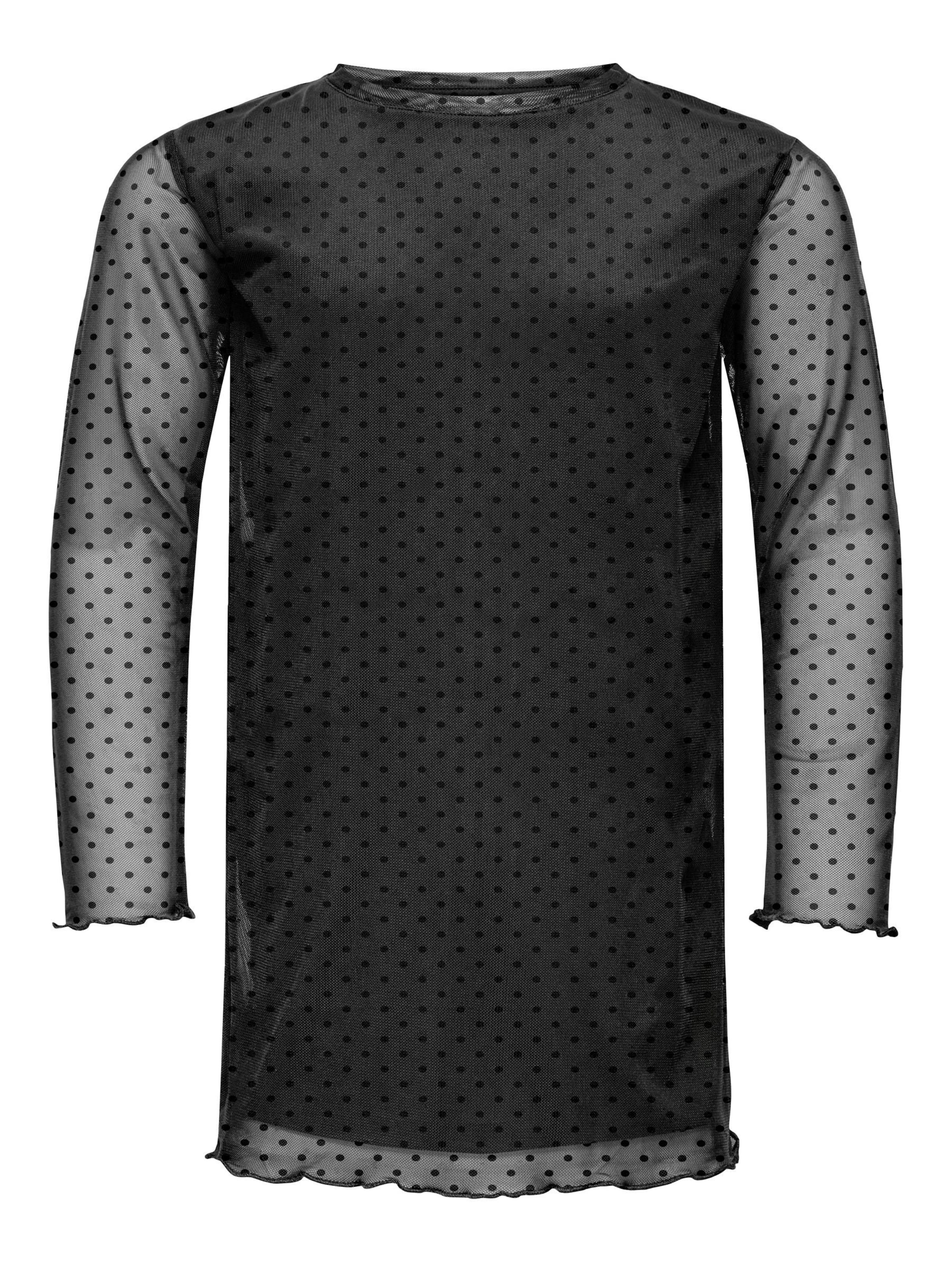 ONLY GIRLS Kjole i sort: forside