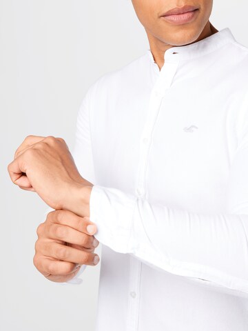 HOLLISTER Slim Fit Hemd in Weiß