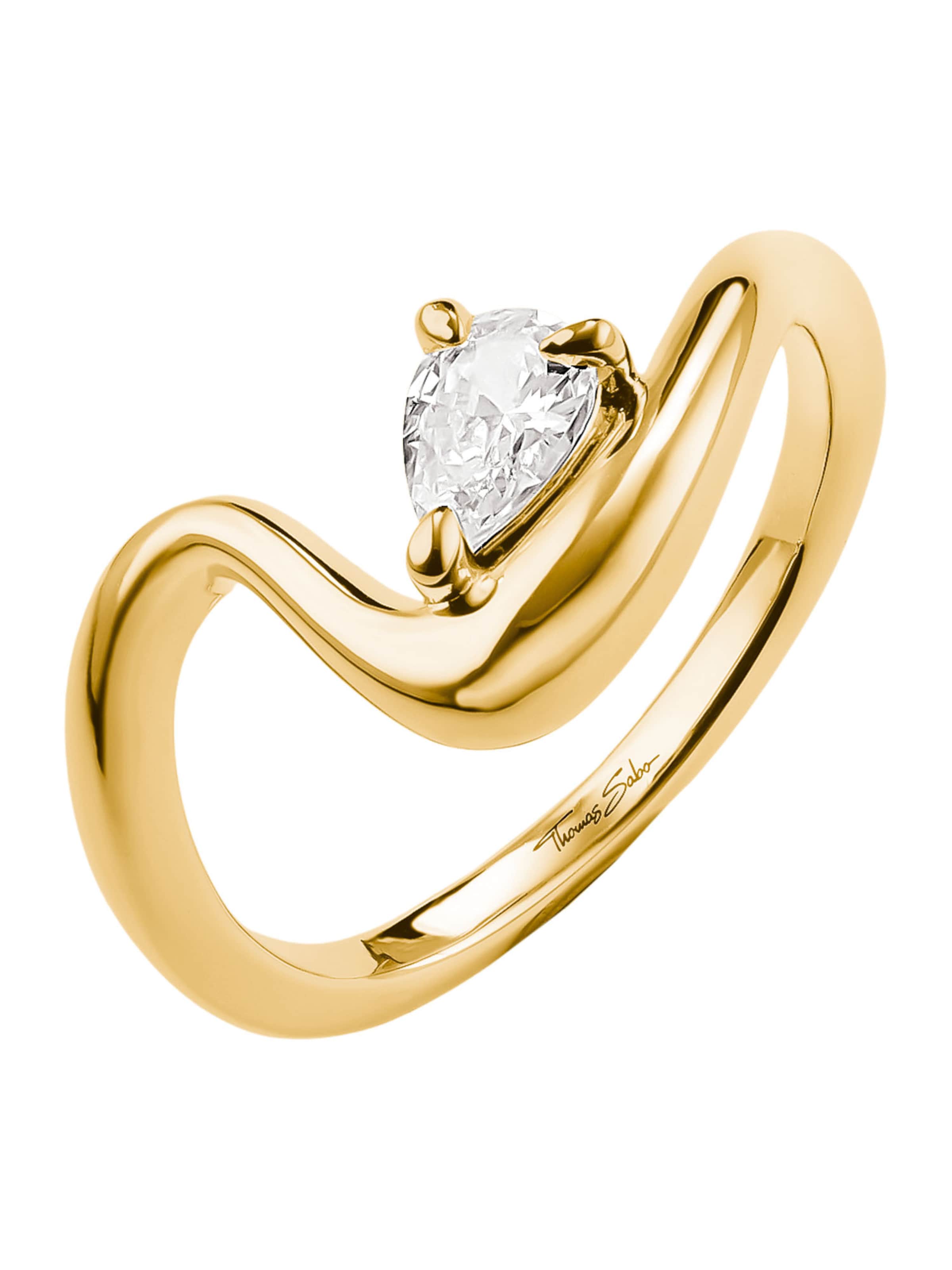 Thomas Sabo Ring in Gold: front