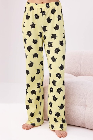 Pyjama Trendyol en jaune