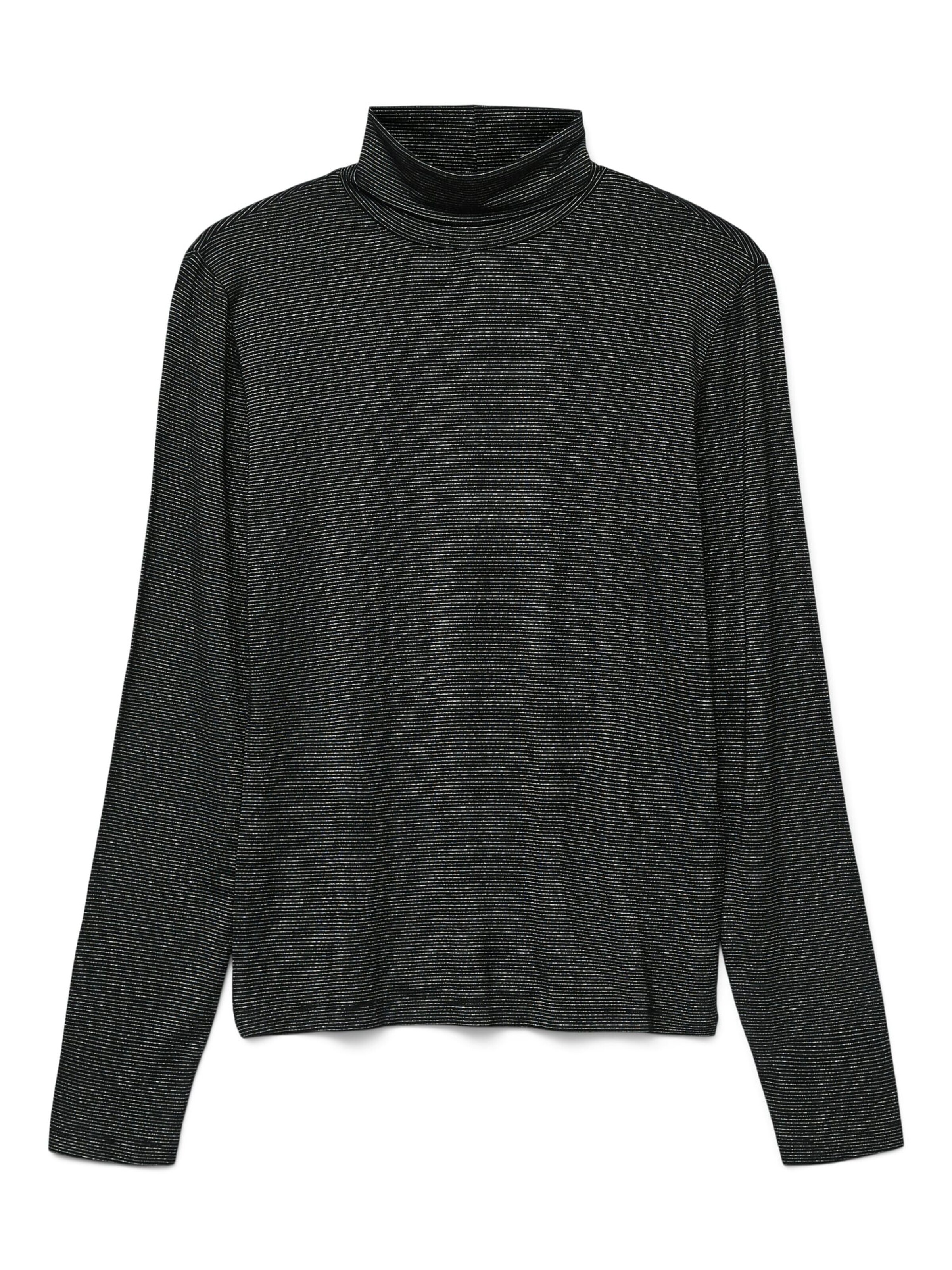 VERO MODA Shirt 'Lava' in Zwart: voorkant