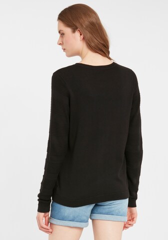 Fransa Knit Cardigan 'FRLETAN 1' in Black