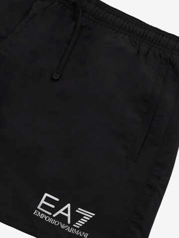 Boardshorts EA7 Emporio Armani en noir