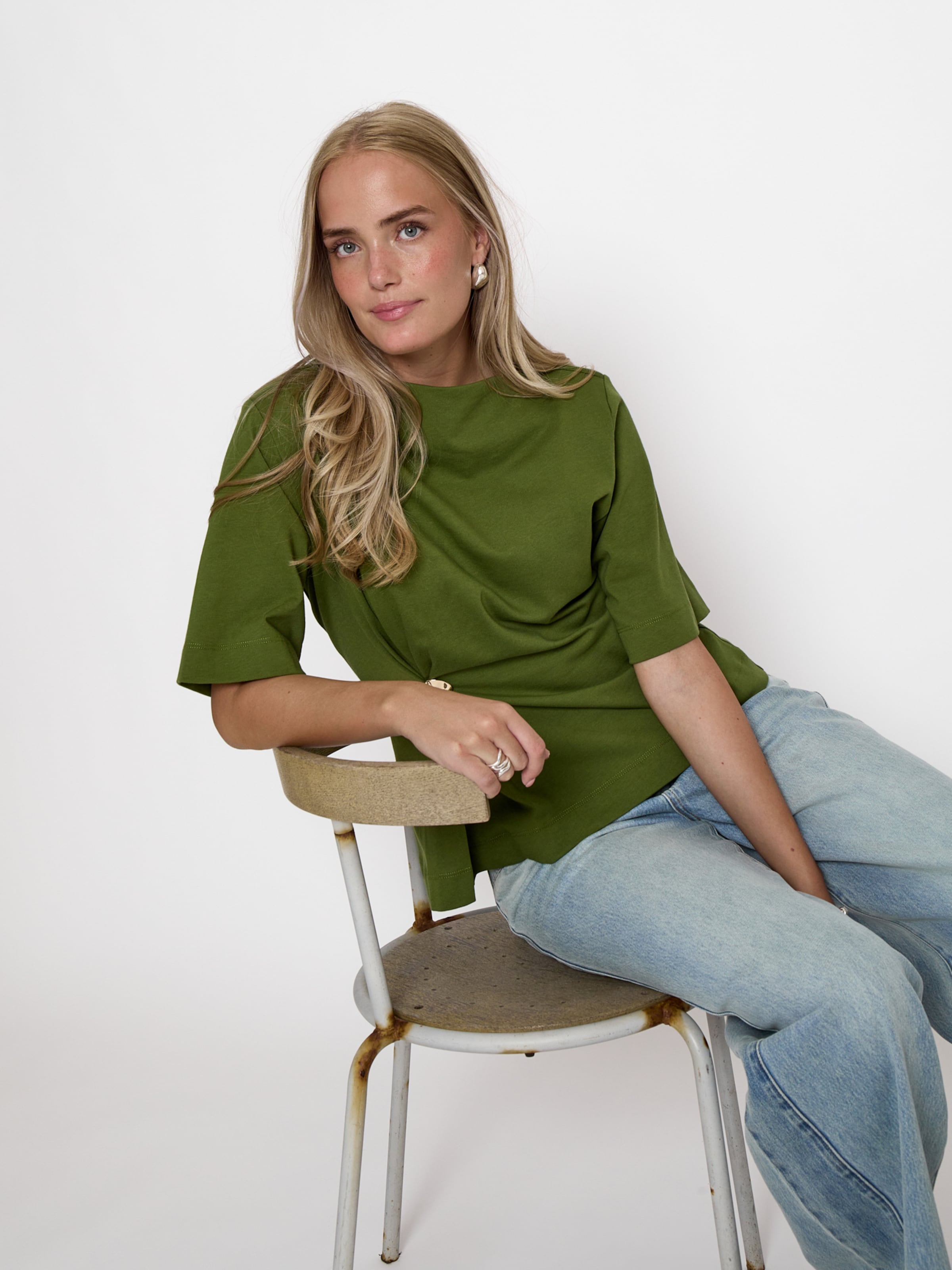 minus - Top 'Sanne' en verde