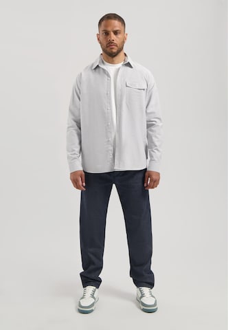 Dstrezzed Regular fit Button Up Shirt 'Evian' in Grey