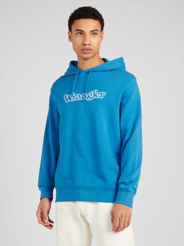 WRANGLER Sweatshirt in Blue: front