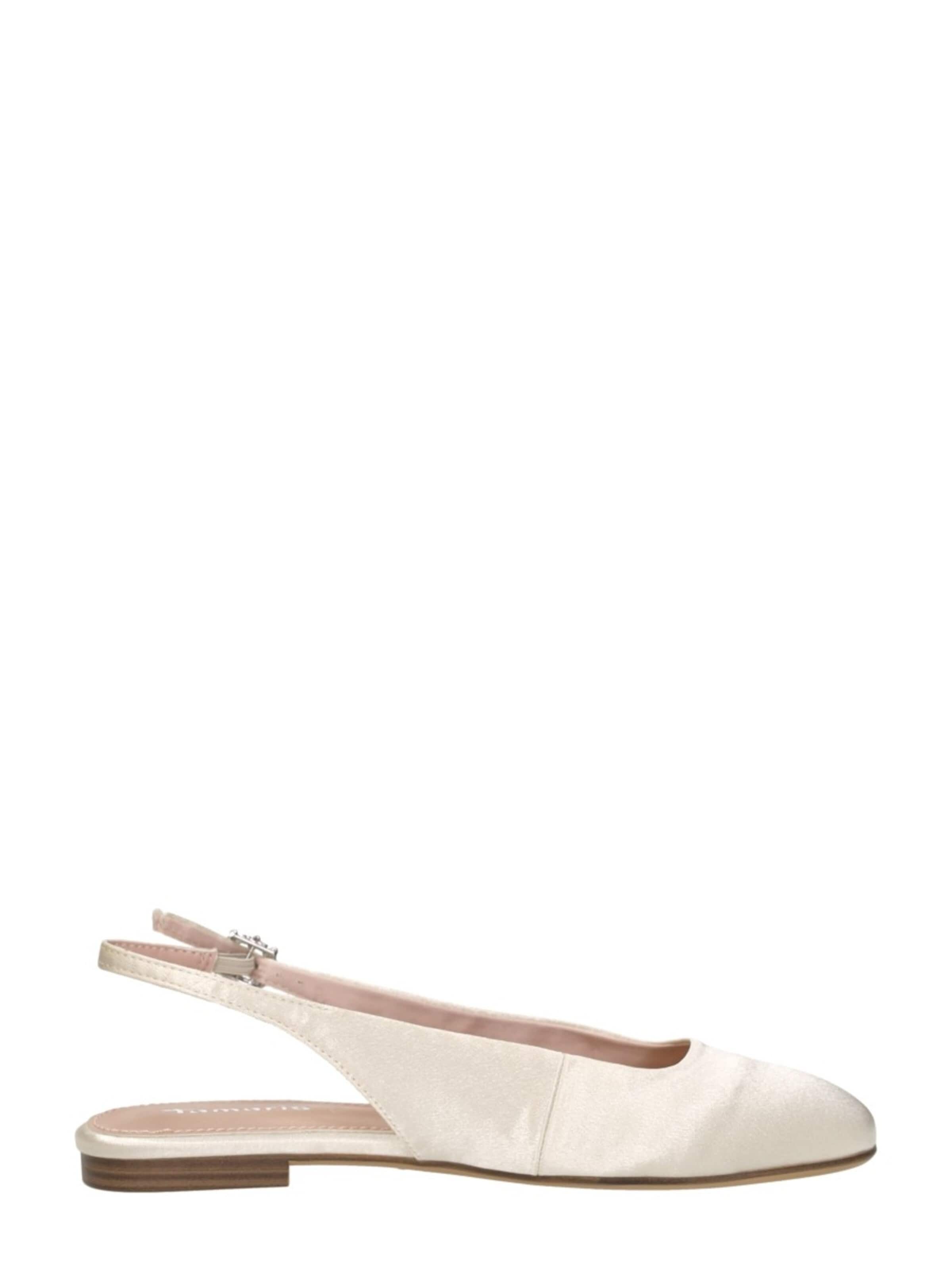 Ballerines 'Slingbacks' Tamaris en blanc