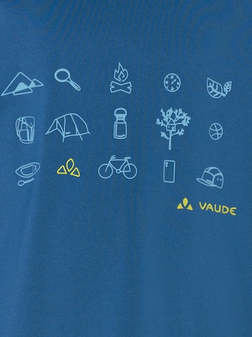 VAUDE Performance shirt 'Solaro' in Blue