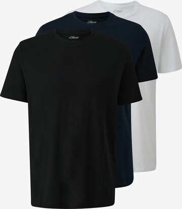 T-Shirt s.Oliver en bleu : devant