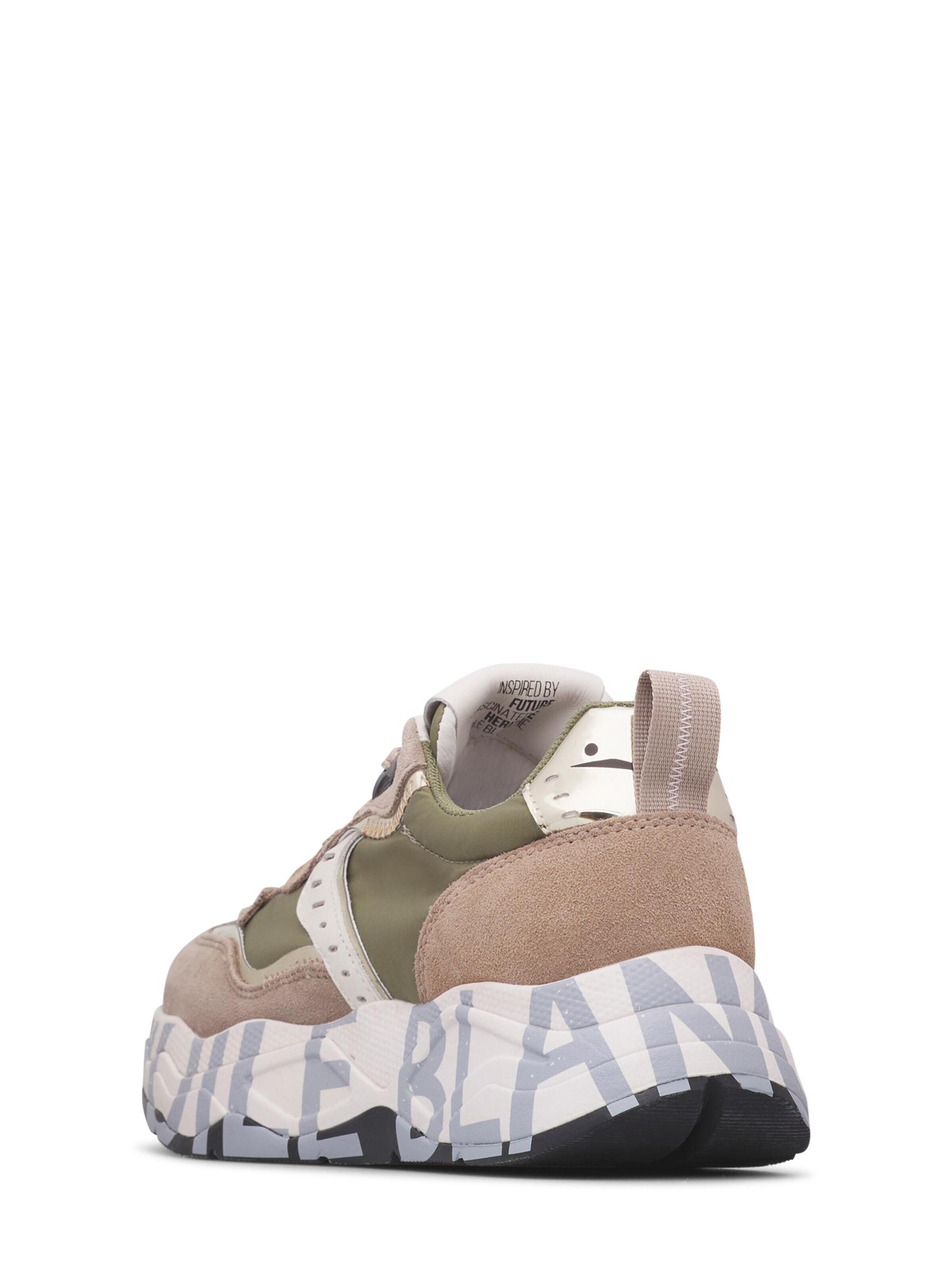 Voile blanche Lace-up shoe 'CLUB105.' in Green