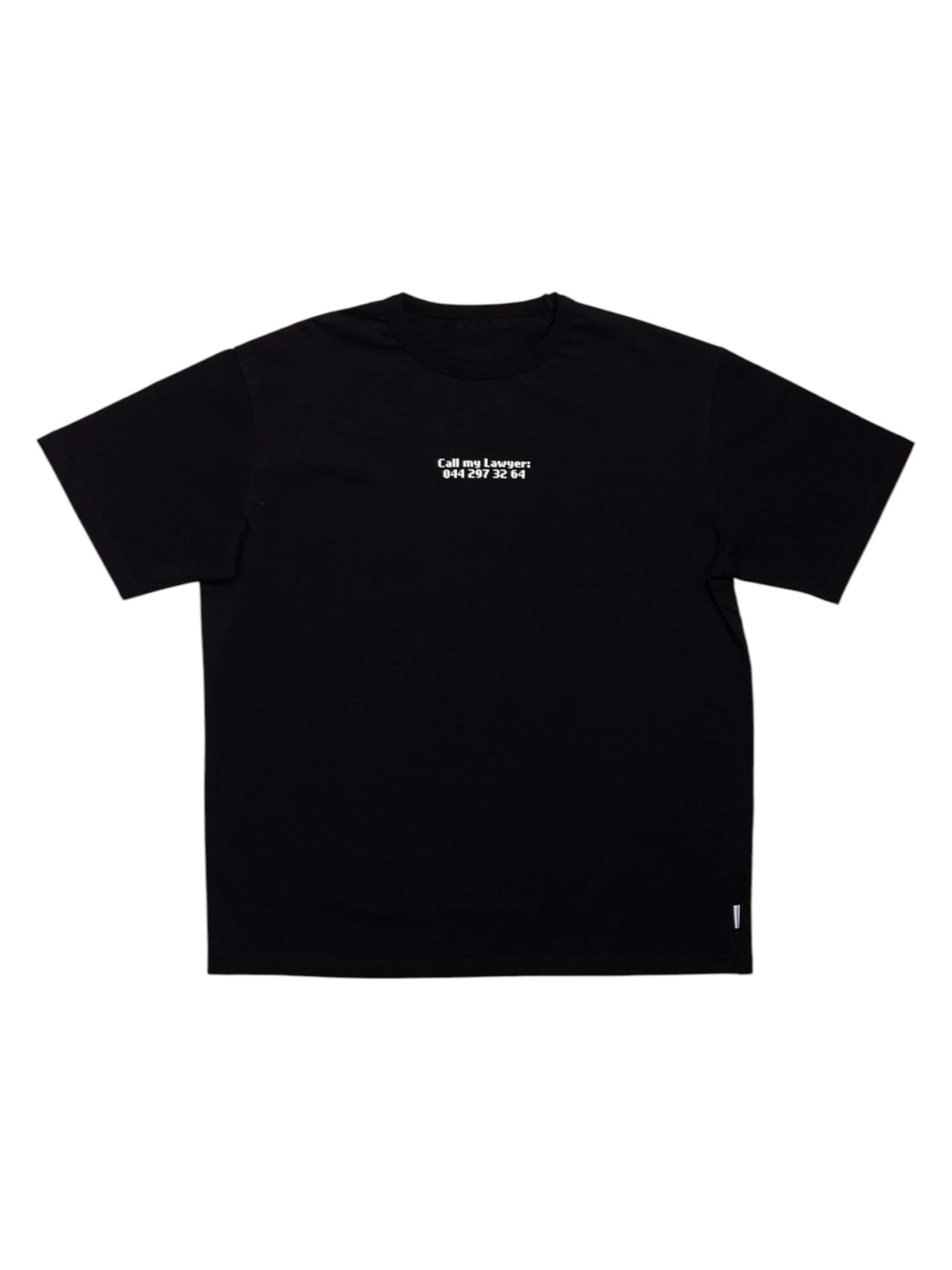 DillySocks Bluser & t-shirts 'Call My Lawyer' i sort: forside