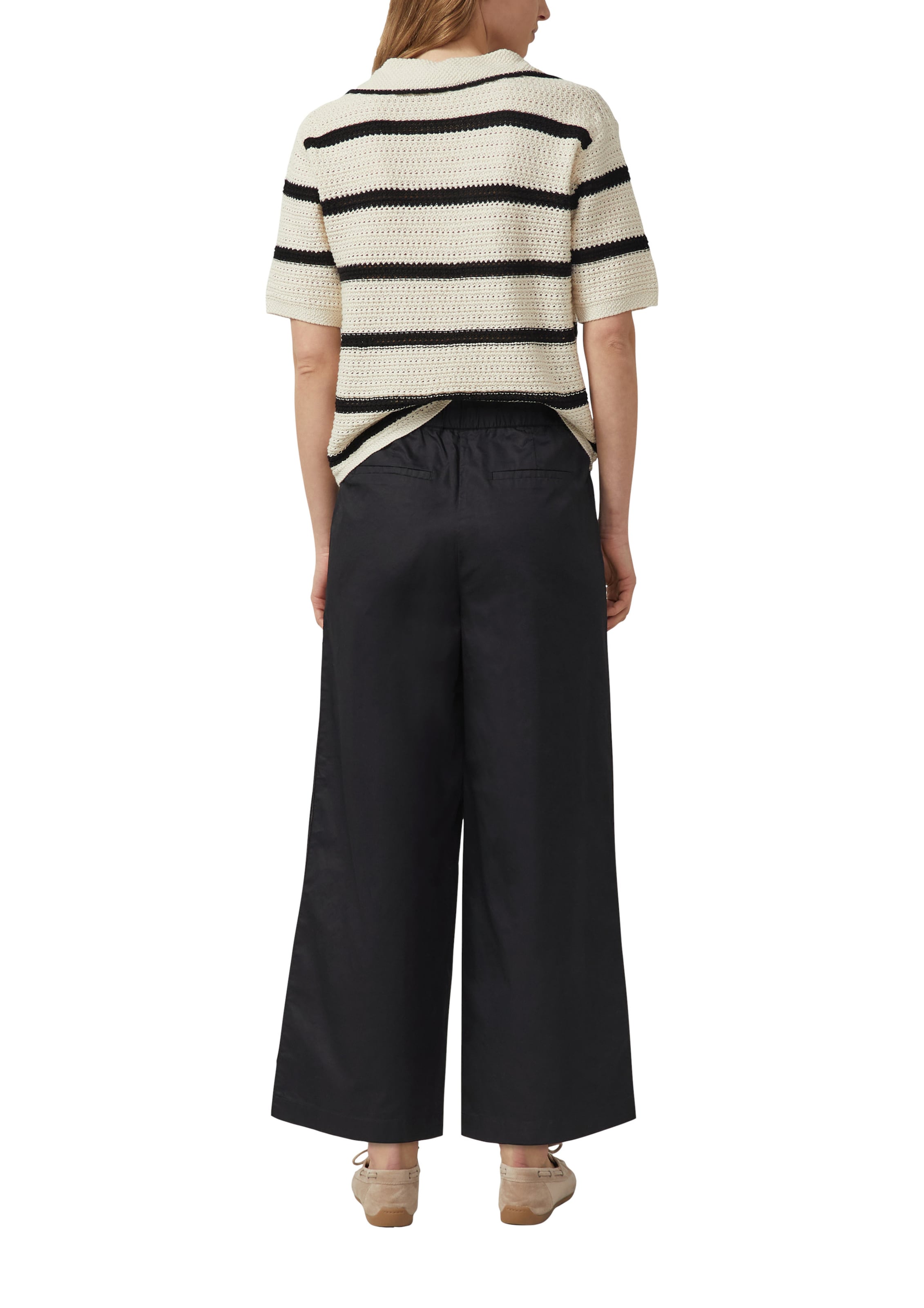 Wide Leg Pantalon s.Oliver en noir