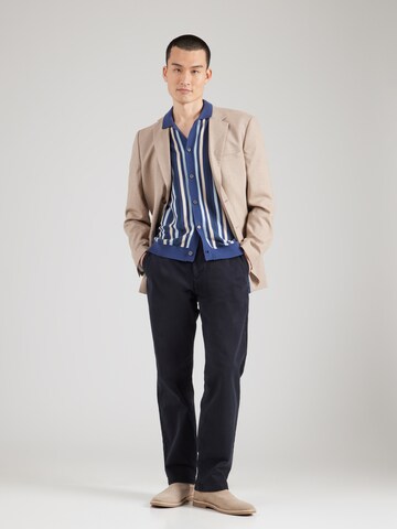 NN07 Regular Chino Pants 'Aden' in Blue