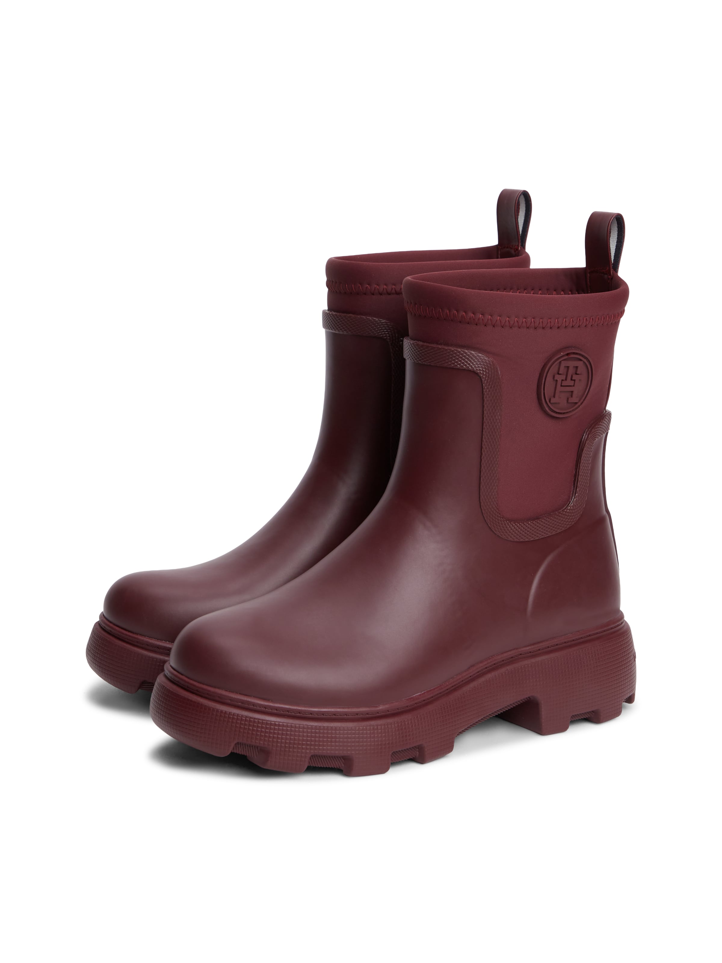 TOMMY HILFIGER - Botines en rojo