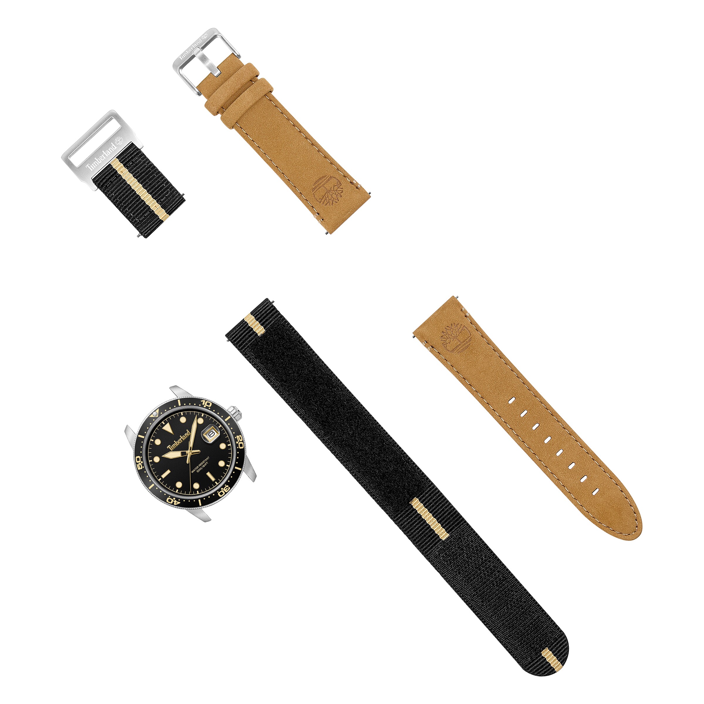 TIMBERLAND Analog Watch in Black