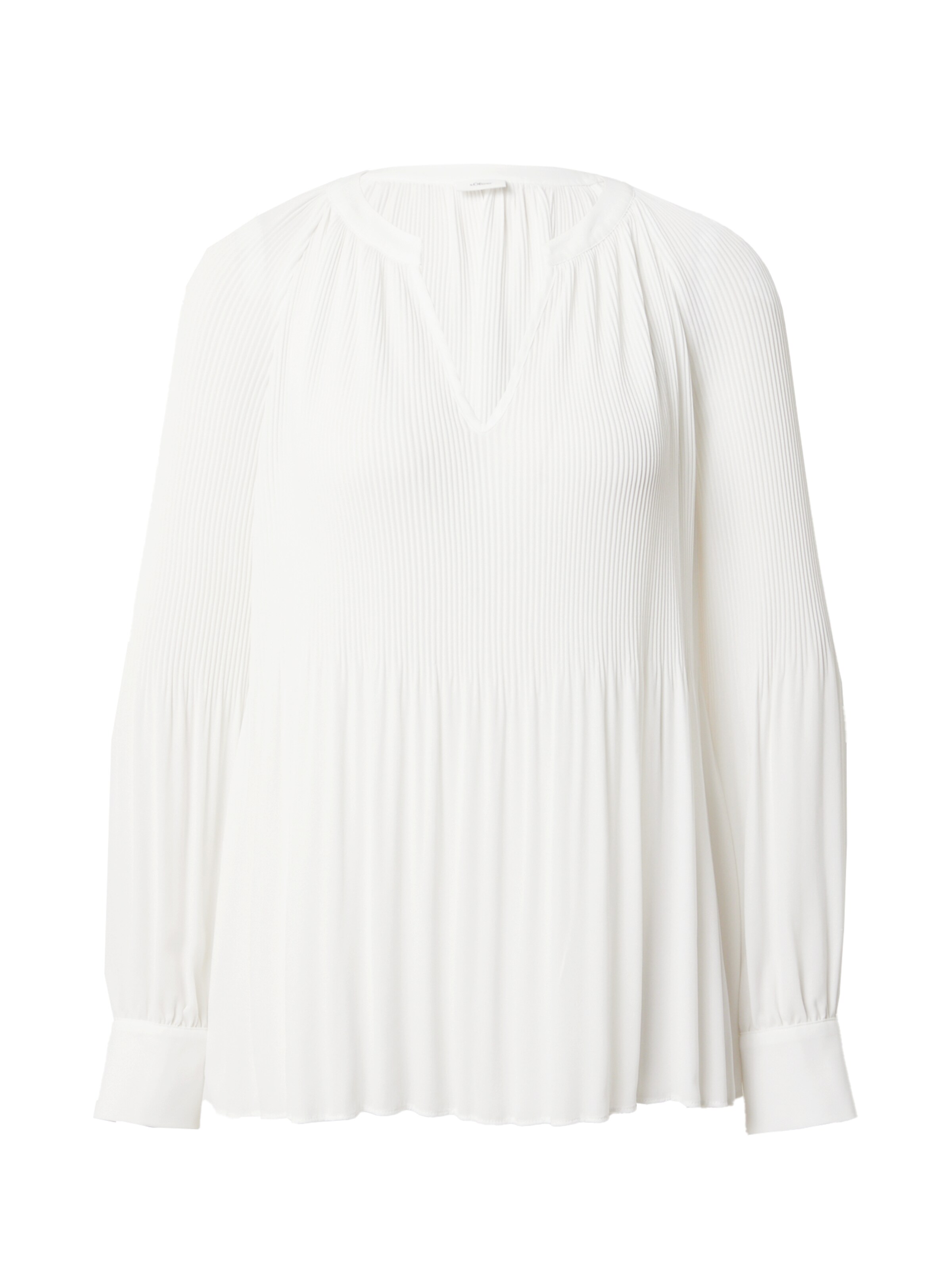 s.Oliver BLACK LABEL Bluse in Weiß: Vorderseite