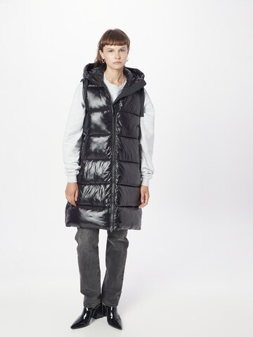 SAVE THE DUCK Bodywarmer 'IRIA' in Zwart: voorkant