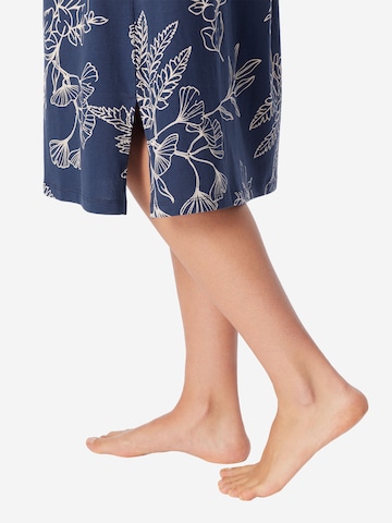 SCHIESSER Nachthemd ' Comfort Essentials ' in Blauw