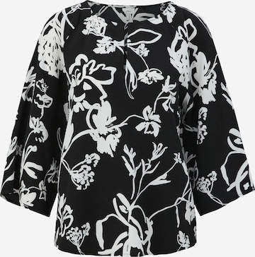 s.Oliver BLACK LABEL Blouse in Zwart: voorkant