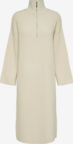 Abito in maglia 'Ela' di SELECTED FEMME in beige: frontale