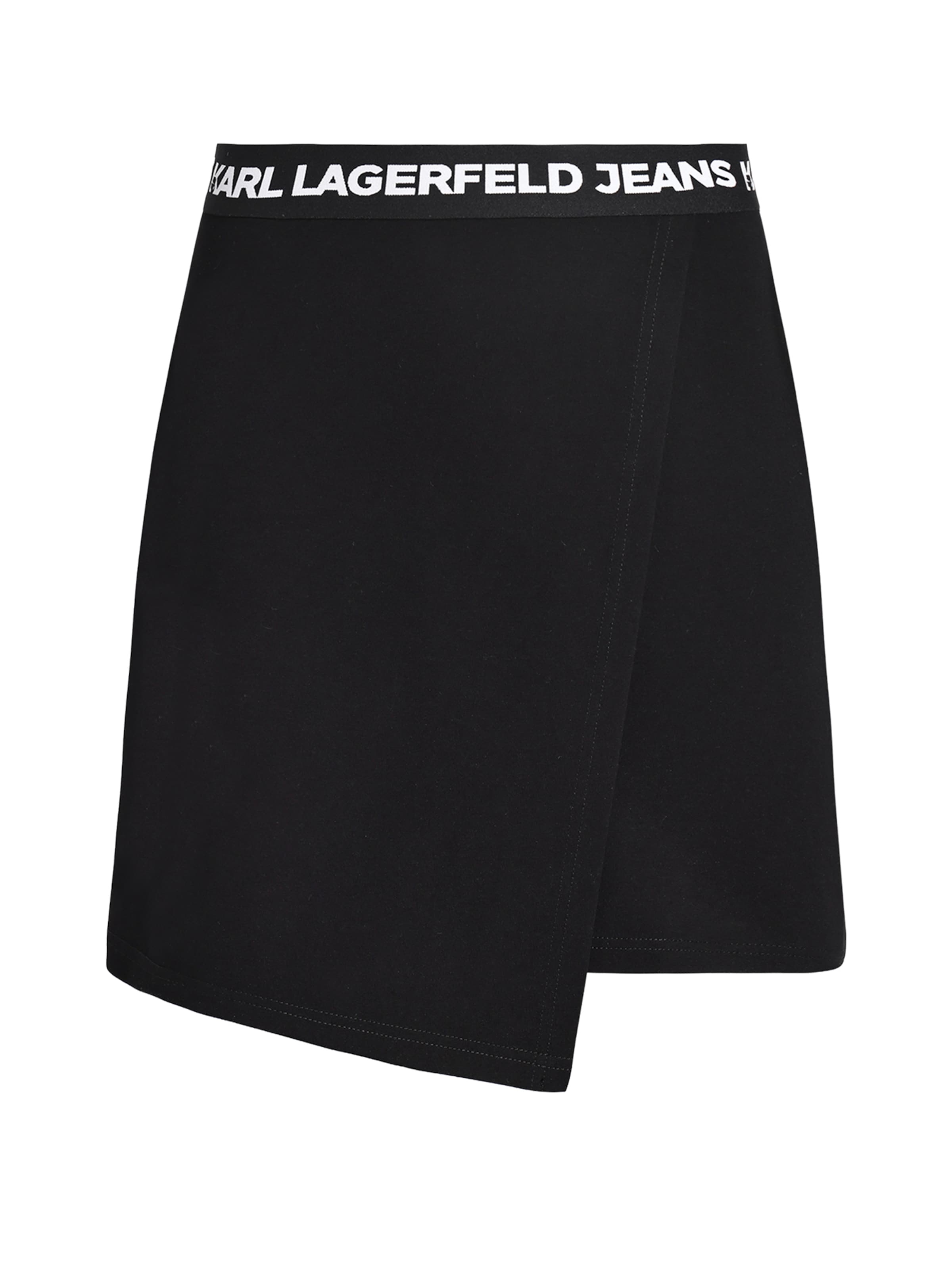 KARL LAGERFELD JEANS Rok in Zwart: voorkant