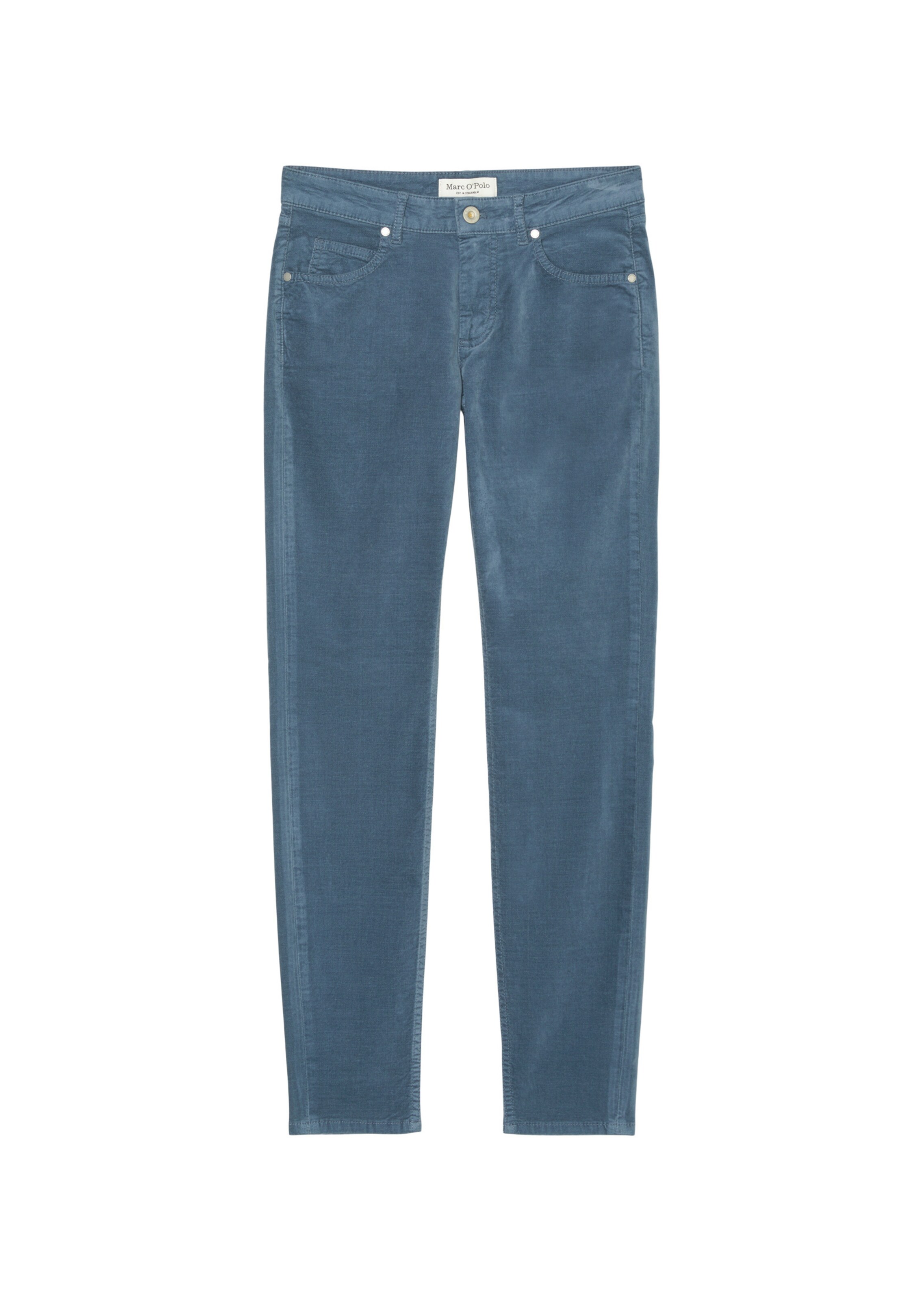 Marc O'Polo Slimfit Hlače 'Lulea' | modra barva: sprednja stran