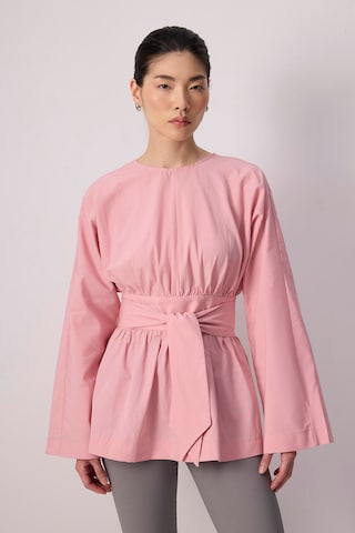 Touche Prive Tuniek in Roze: voorkant