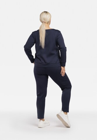 Coupe slim Pantalon ' ABLA ' Karko en bleu