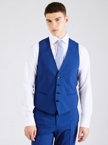 BOSS Suit Vest 'Huge' in Blue: front