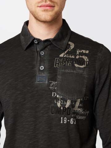 CAMP DAVID Shirt in Schwarz