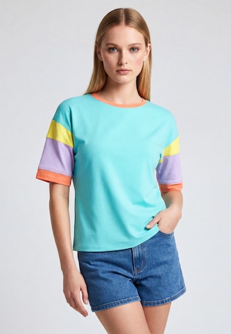 T-shirt 'Fashion Look' NOOTKI en bleu : devant