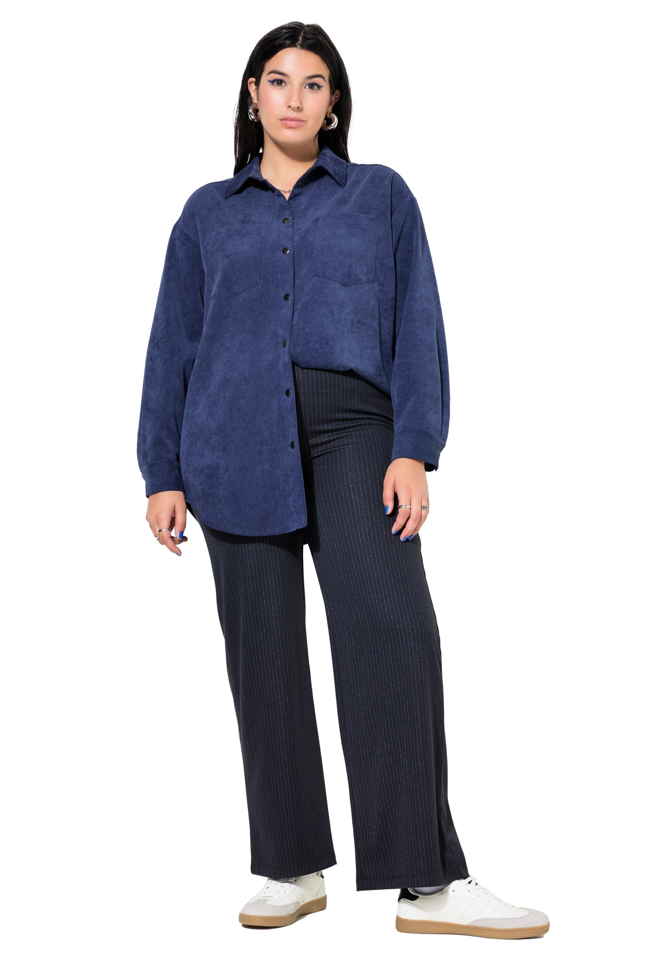 Studio Untold Wide leg Trousers in Blue