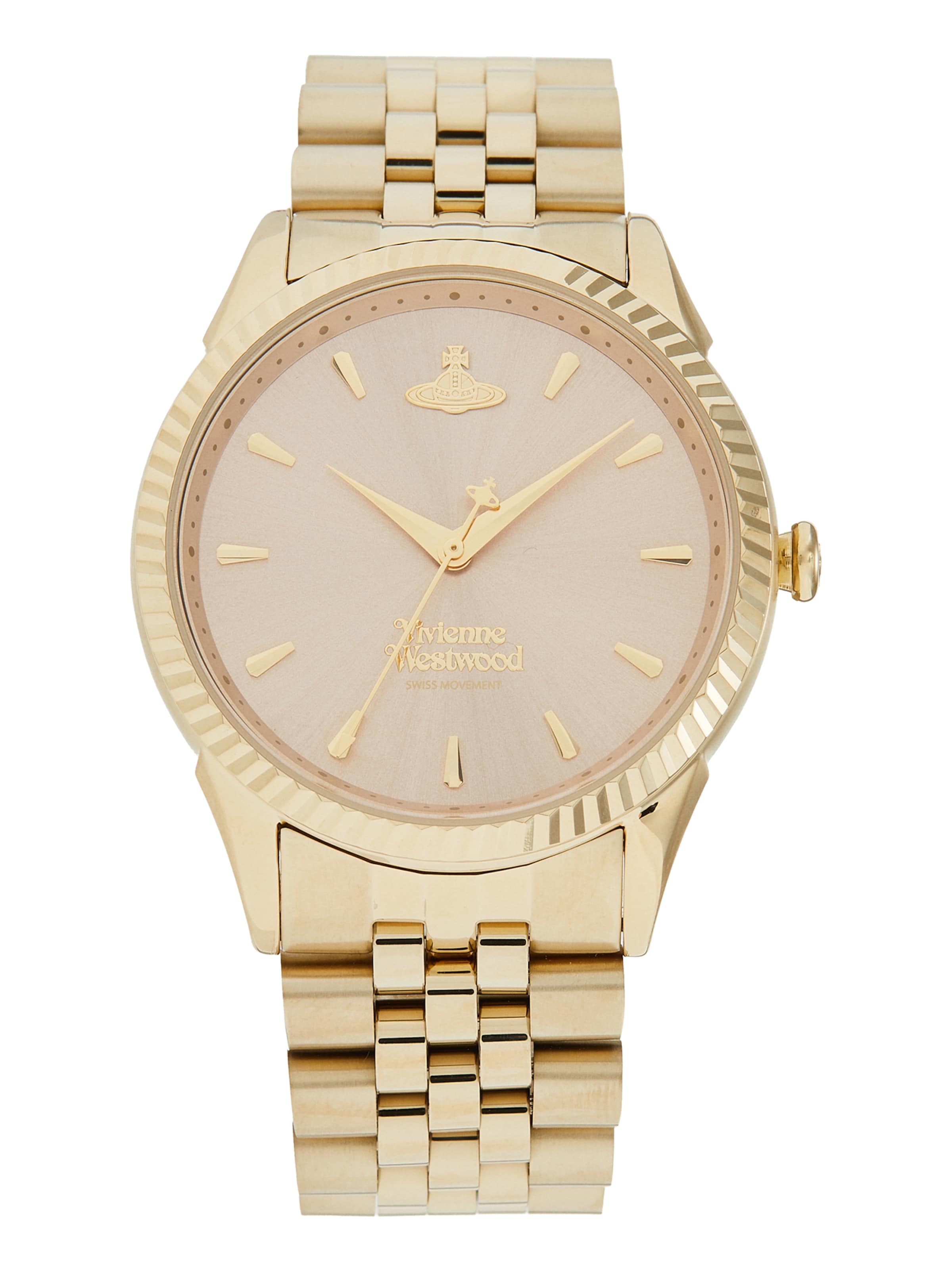 Vivienne Westwood Аналоговые часы в Золотой: спереди