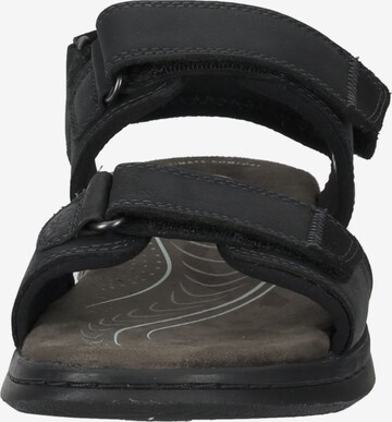 CLARKS Sandale 'Hapsford Creek' in Schwarz