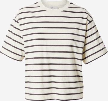 T-shirt Champion Authentic Athletic Apparel en blanc : devant