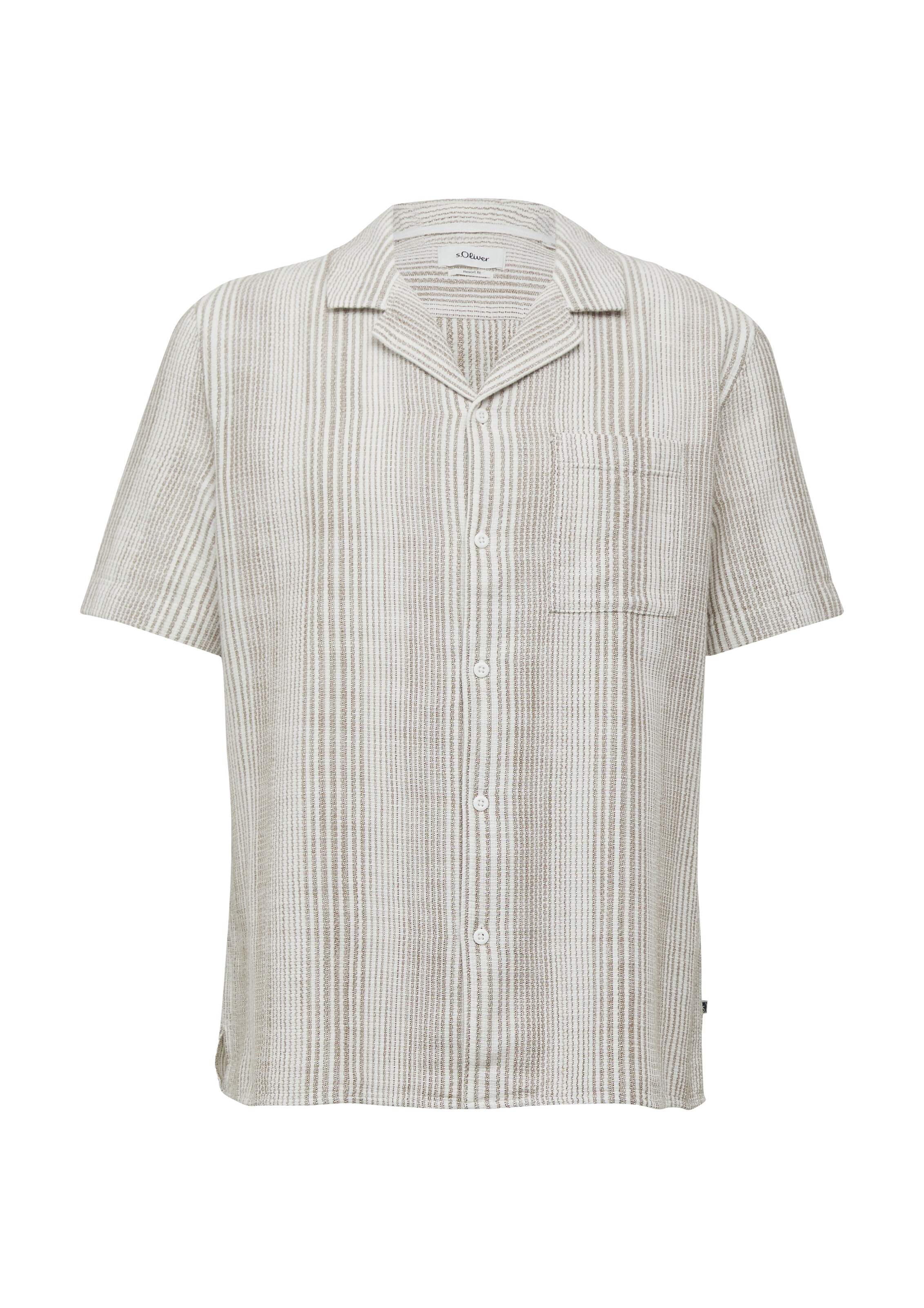 Chemise s.Oliver en marron : devant