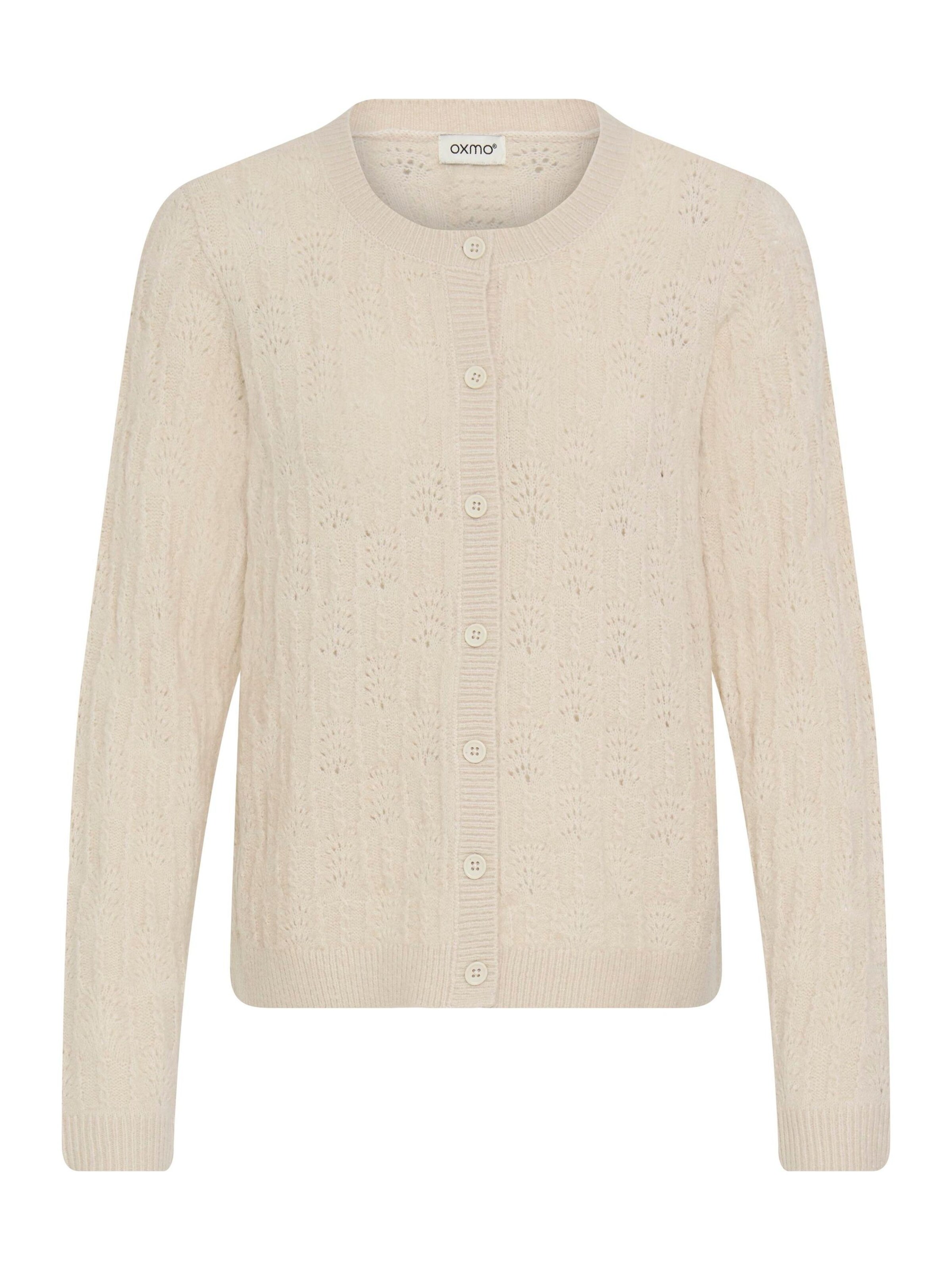 Oxmo - Casaco de malha 'Sinva ' em bege: frente