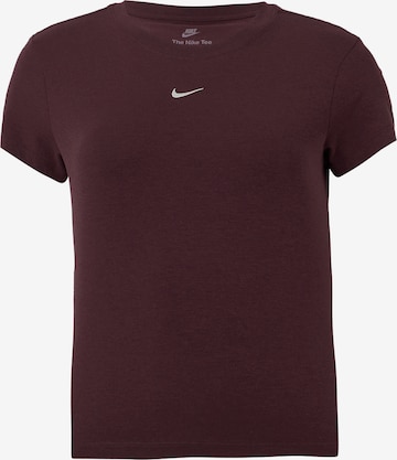 sarkans Nike Sportswear T-Krekls 'Chill': no priekšpuses