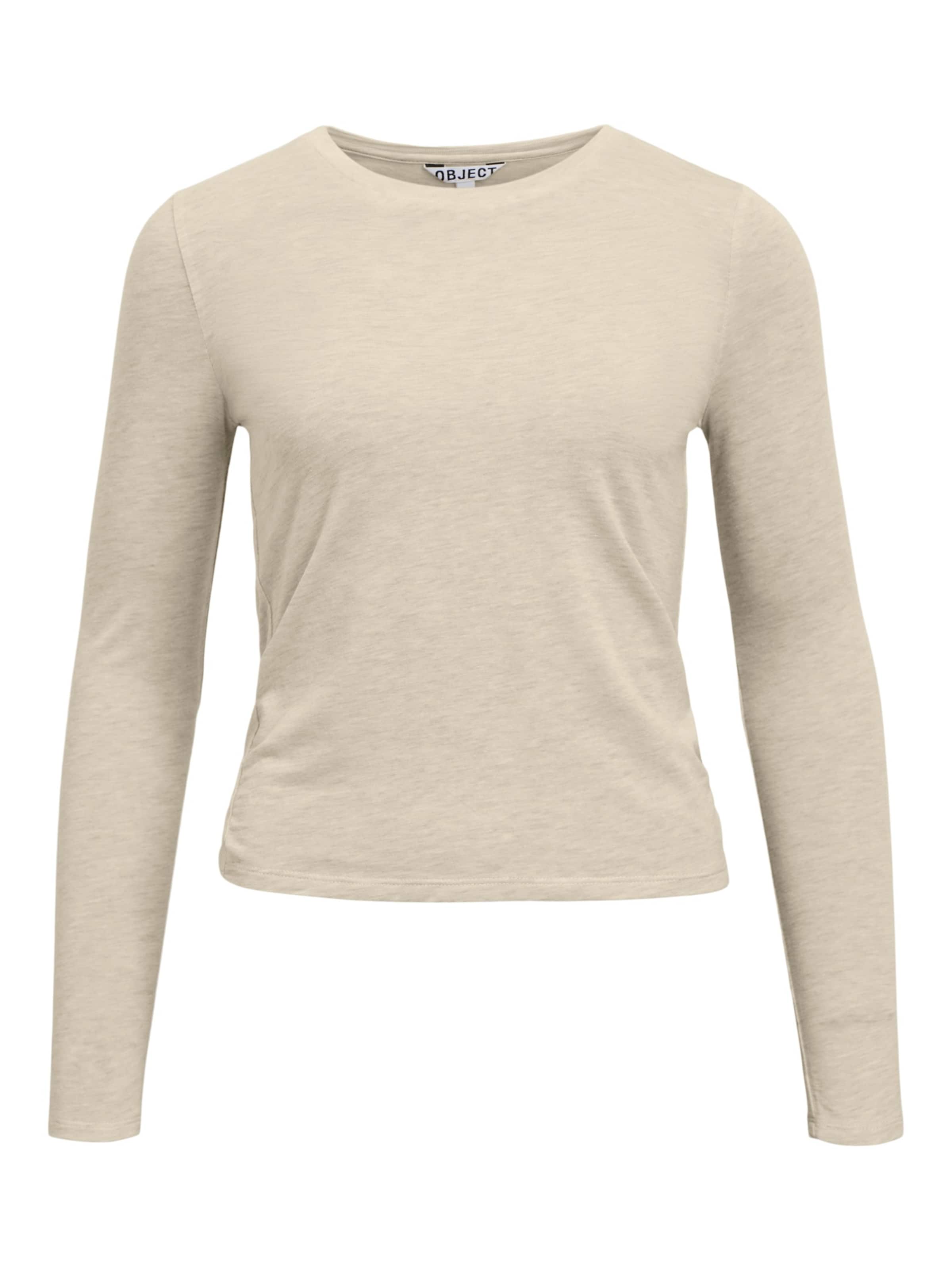 OBJECT Μπλουζάκι 'OBJZofia' σε μπεζ: μπροστά