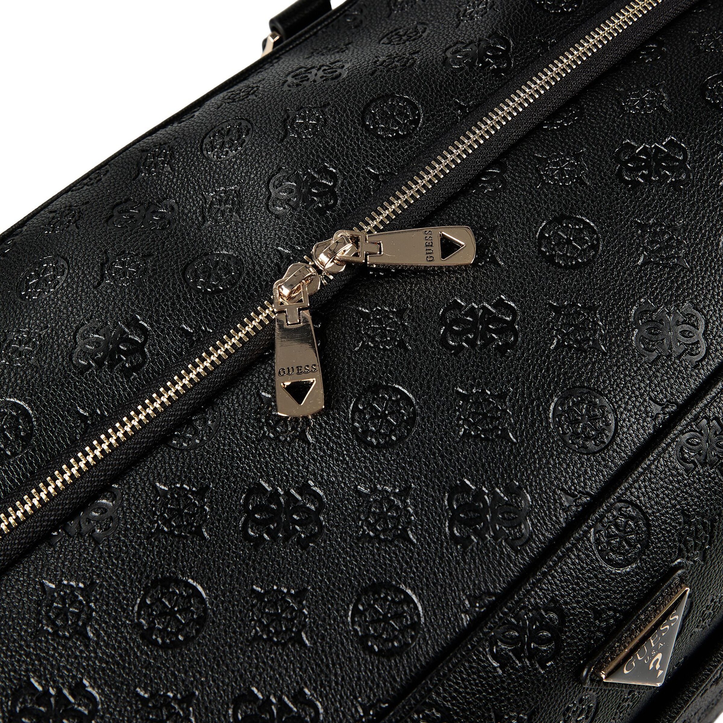 Borsa weekend 'Wilder' di GUESS in nero