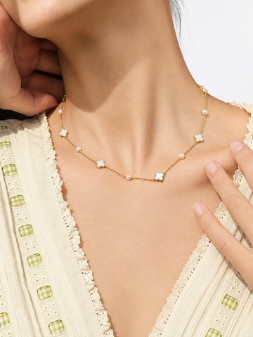 Collana 'Petite Clover' di LanLivia in giallo