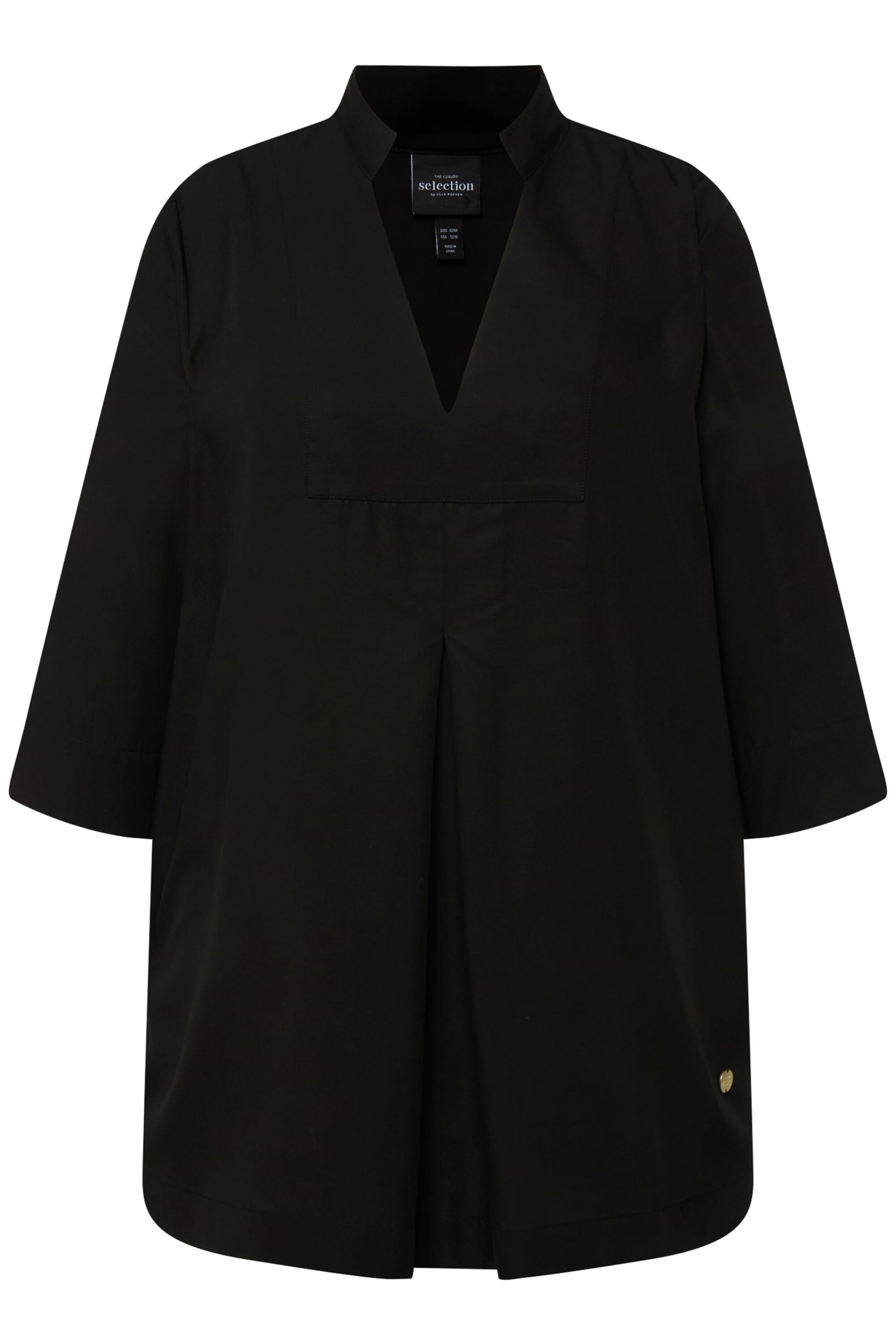 Ulla Popken Tunic in Black: front