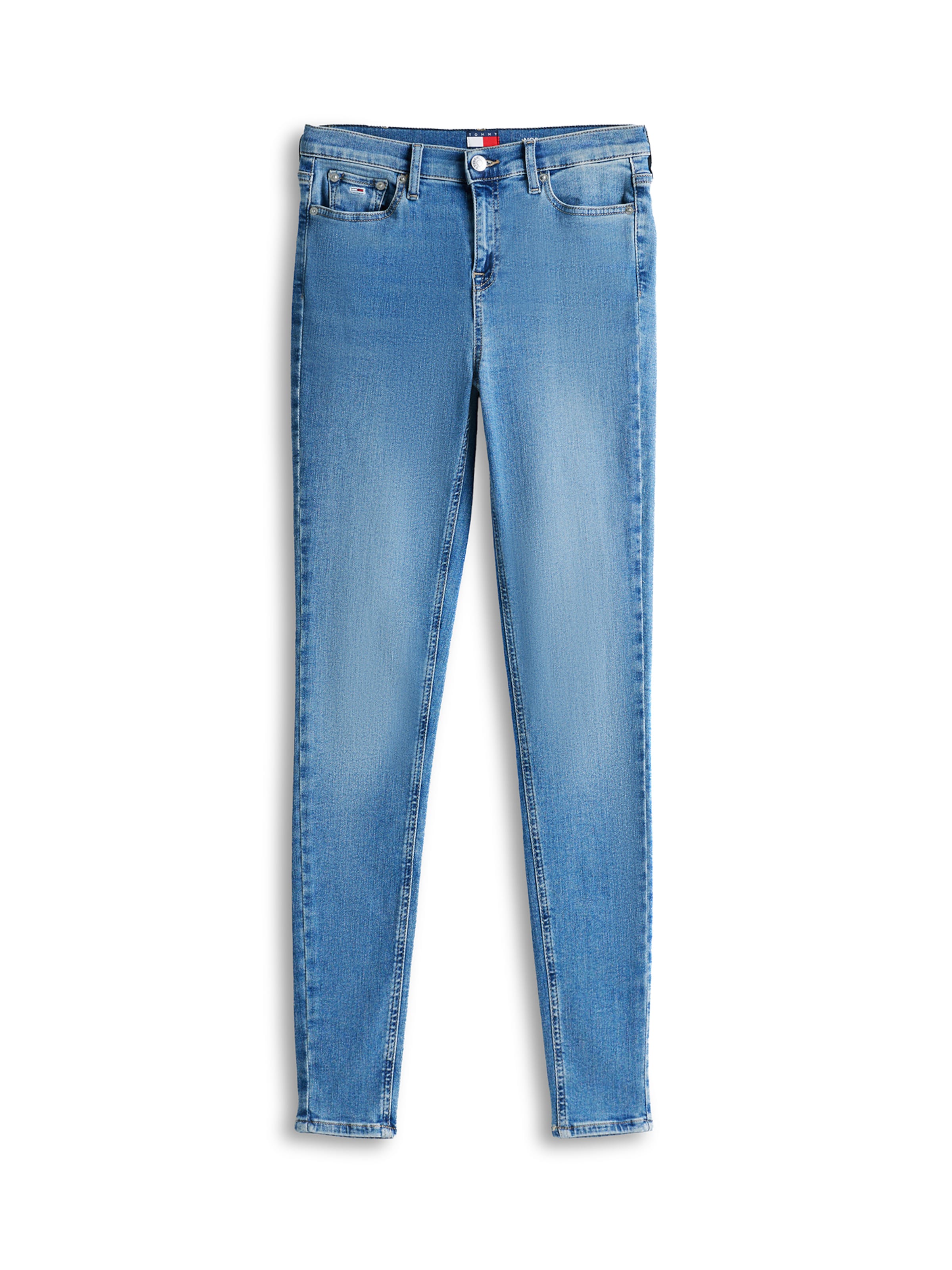 Tommy Jeans Skinny Jeans 'NORA' in Blau: Vorderseite