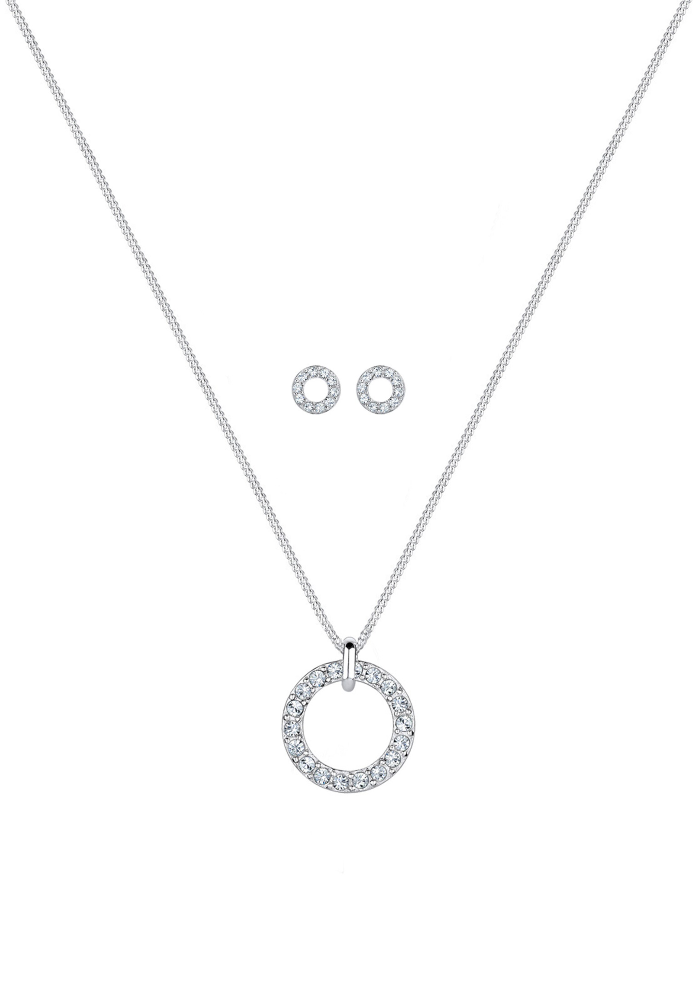 ELLI Jewelry Set 'Geo' in Silver