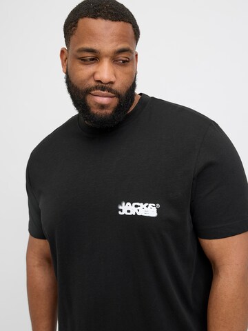 Maglietta 'JCOSago' di Jack & Jones Plus in nero